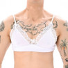NoGenderWear Soutien-Gorge Lace Border Blanc